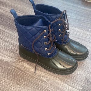 Womens Sperry all weather waterproof rubber boot size 9